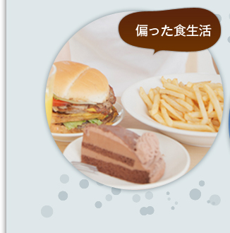 偏った食生活